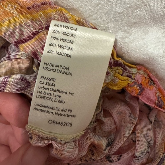 Free People Cocktail Queen Tank Lavender Ruched Cami boho - Picture 7 of 7